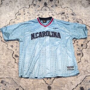 Vintage COOL Sports North Carolina Mesh Jersey 90s UNC Blue XXL | Hip Hop | Y2K